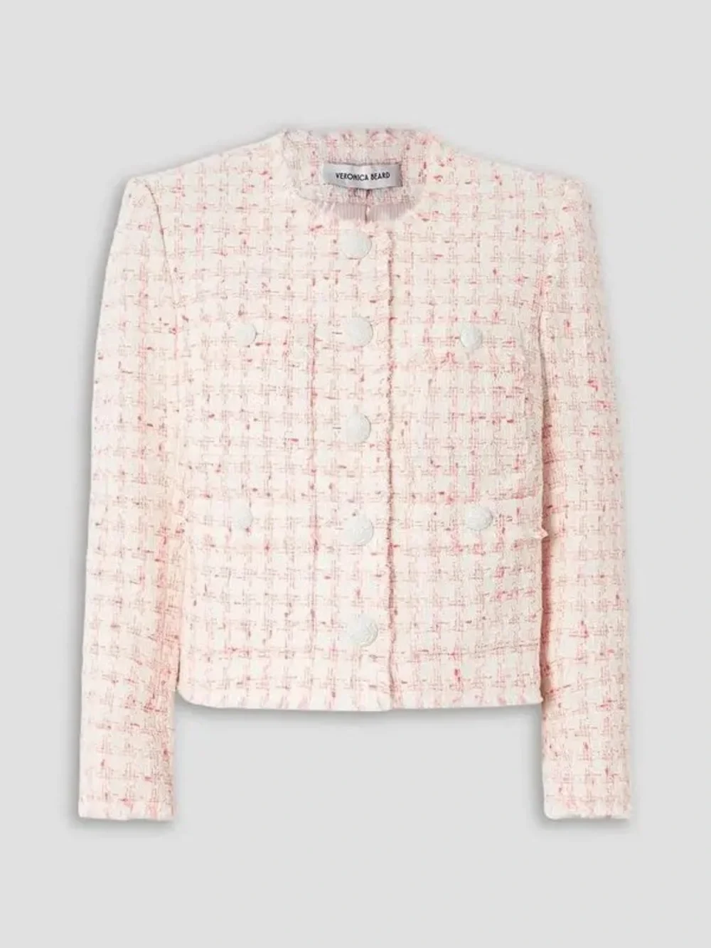 Veronica Beard Olbia cotton-blend tweed jacket - Picture 4 of 5
